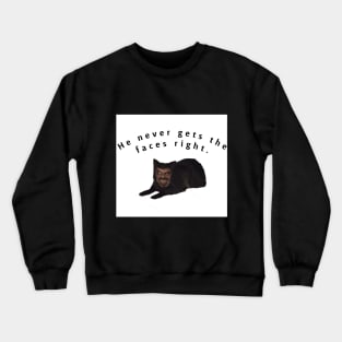 What We Do In The Shadows Cat Vlad Crewneck Sweatshirt